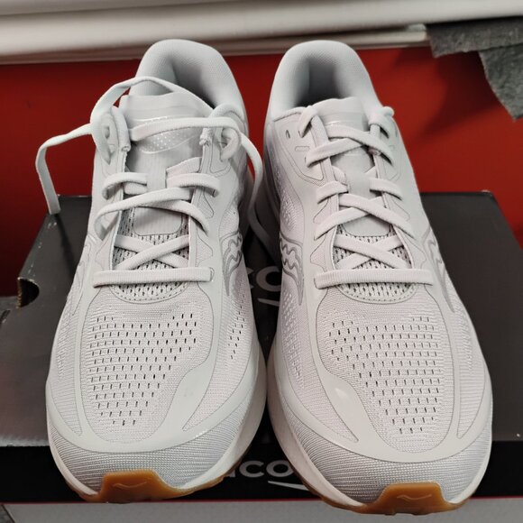 NEW! Saucony Women's Mirage Flow Running Shoes Size 11 Cloud/Silver - Picture 3 of 9